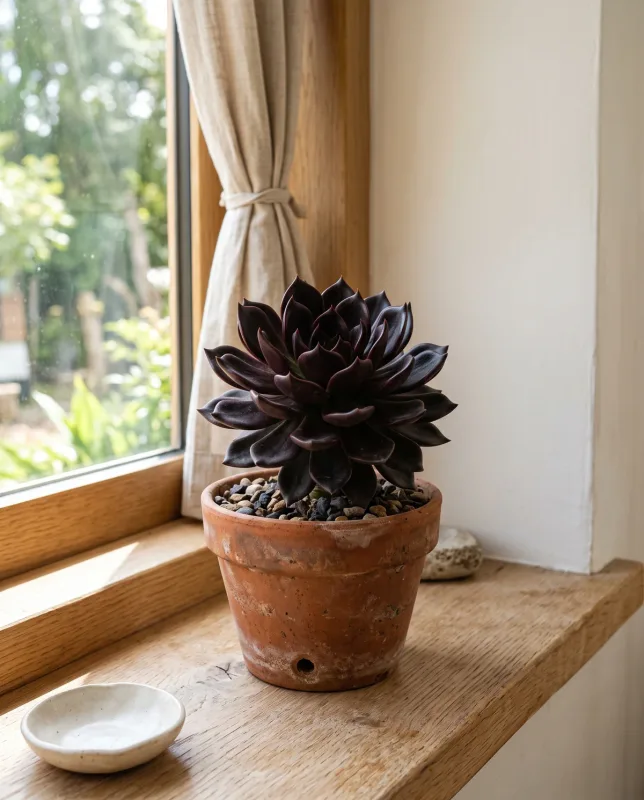 Echeveria Black Prince